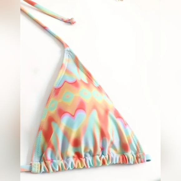2 For $40 New! Colorful Swimsuit Set with Cover-Up Size Large! - Picture 3 of 3